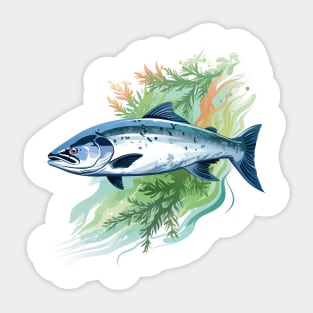 Pacific Northwest Salmon Sticker